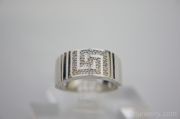 حلقه ست جواهر برليان - کد 10069