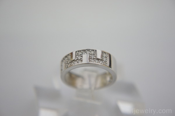 حلقه ست جواهر برليان - کد 10079