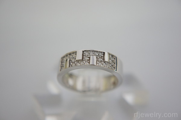 حلقه ست جواهر برليان - کد 10097