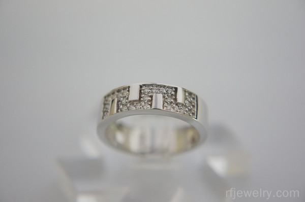 حلقه ست جواهر برليان - کد 10098