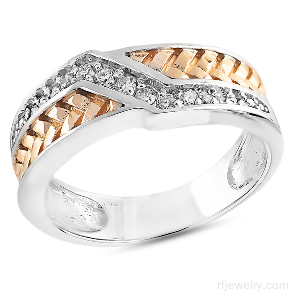 حلقه ست جواهر برليان - کد 10123