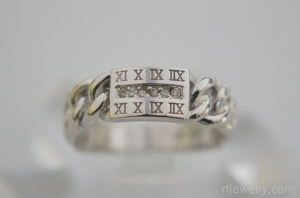 حلقه ست جواهر برليان - کد 10164