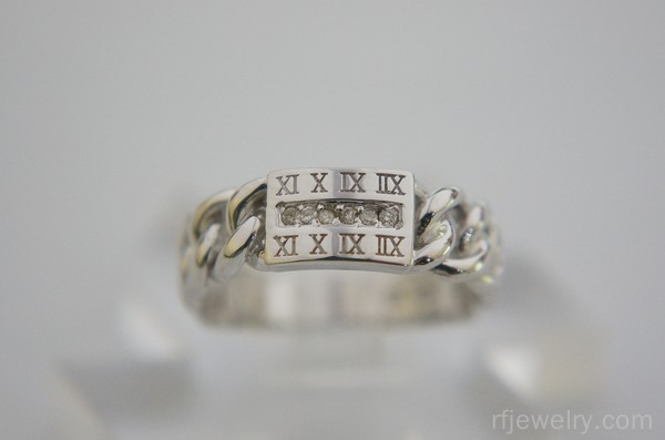 حلقه ست جواهر برليان - کد 10165