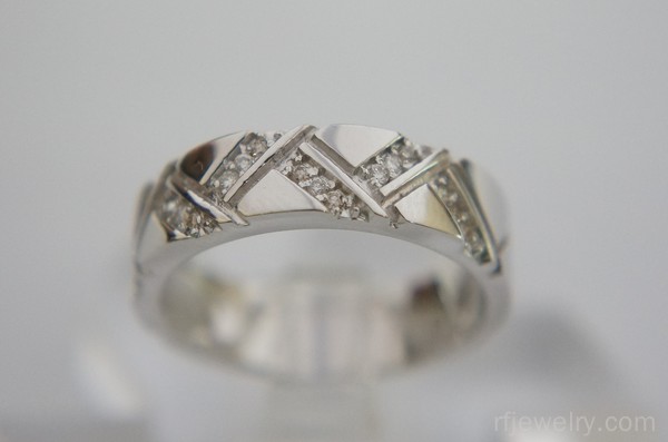 حلقه ست جواهر برليان - کد 10172