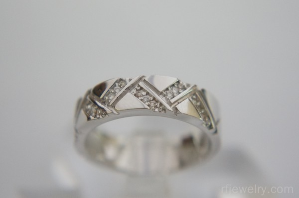 حلقه ست جواهر برليان - کد 10173