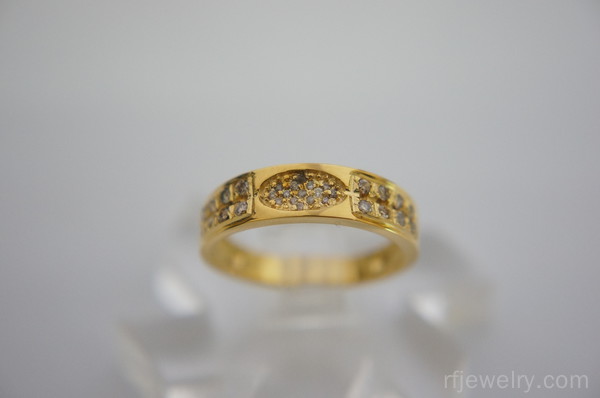 حلقه ست جواهر برليان - کد 10176