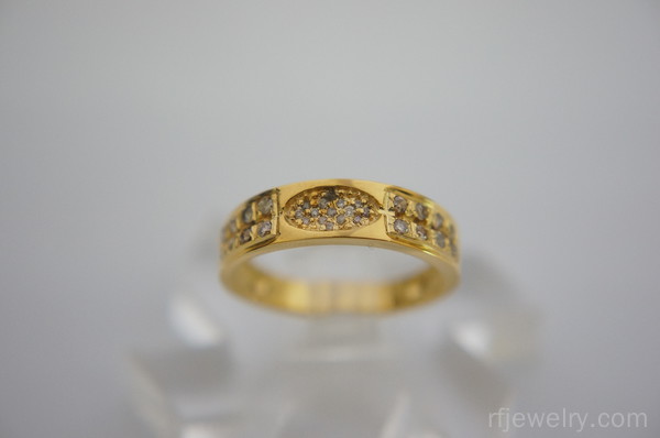 حلقه ست جواهر برليان - کد 10177