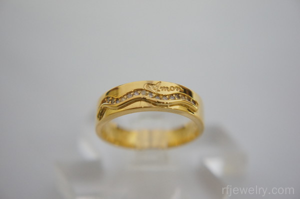 حلقه ست جواهر برليان - کد 10179