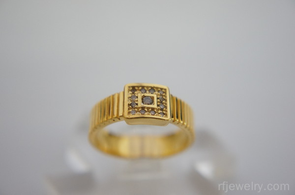 حلقه ست جواهر برليان - کد 10192