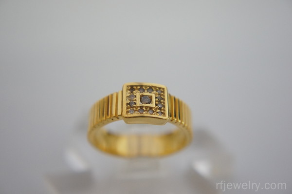 حلقه ست جواهر برليان - کد 10193