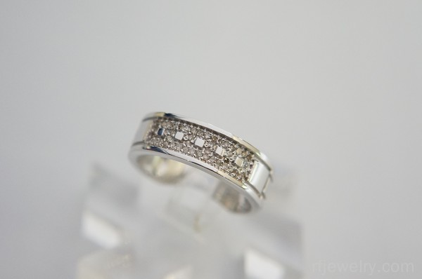 حلقه ست جواهر برليان - کد 10199