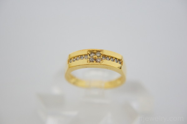 حلقه ست جواهر برليان - کد 10240