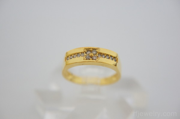 حلقه ست جواهر برليان - کد 10241