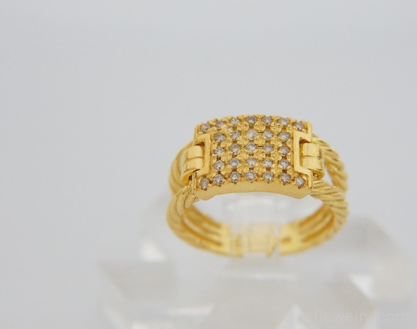 حلقه ست جواهر برليان - کد 10261