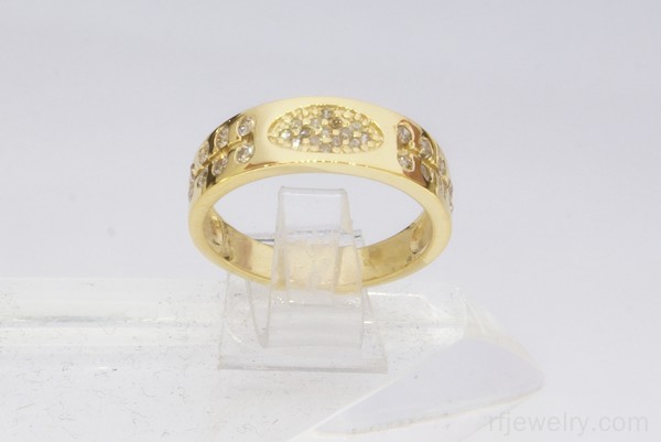 حلقه ست جواهر برليان - کد 10329