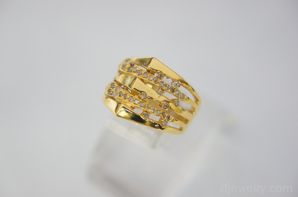 انگشتر جواهر برليان - کد 10391