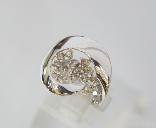 انگشتر جواهر برليان - کد 10393