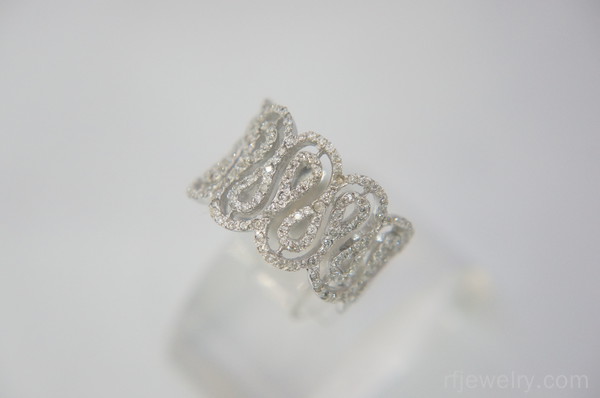 انگشتر جواهر برليان - کد 10399