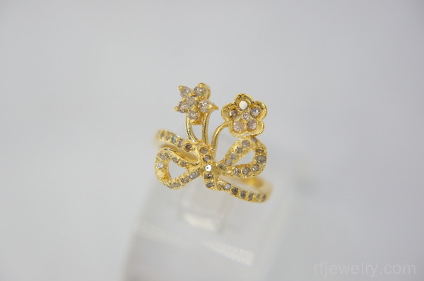 انگشتر جواهر برليان - کد 10408