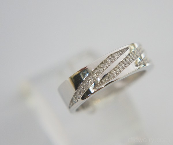 حلقه ست جواهر برليان - کد 10443