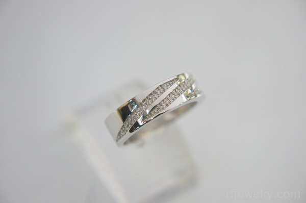 حلقه ست جواهر برليان - کد 10444