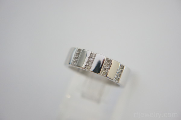 حلقه ست جواهر برليان - کد 10446