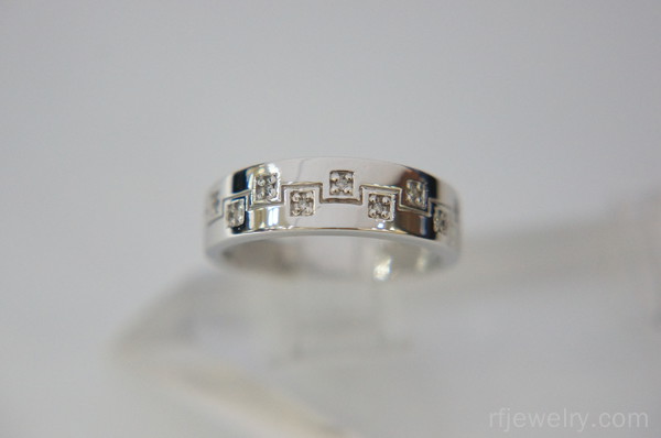 حلقه ست جواهر برليان - کد 10534