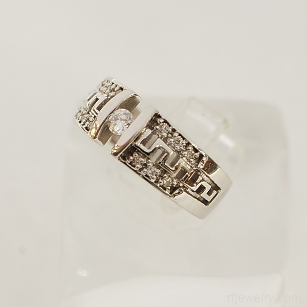 انگشتر جواهر تخمه - کد 10674