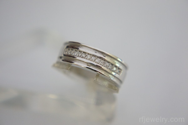 حلقه ست جواهر برليان - کد 13054