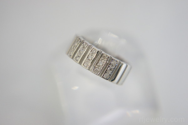 حلقه ست جواهر برليان - کد 13094