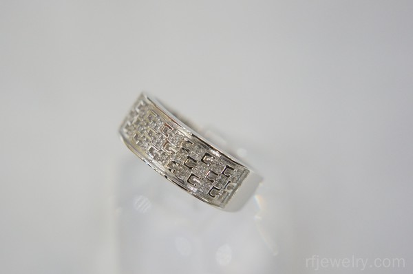 حلقه ست جواهر برليان - کد 13097