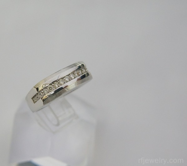 حلقه ست جواهر برليان - کد 13394