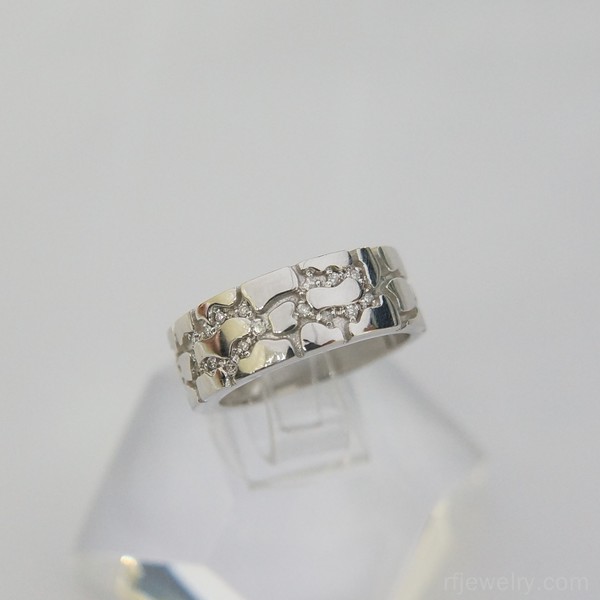 حلقه ست جواهر برليان - کد 13396