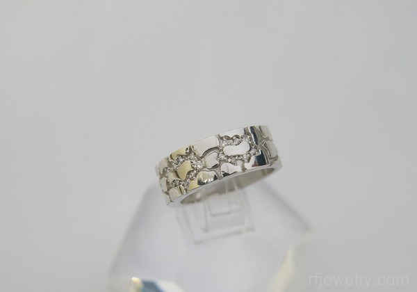 حلقه ست جواهر برليان - کد 13400