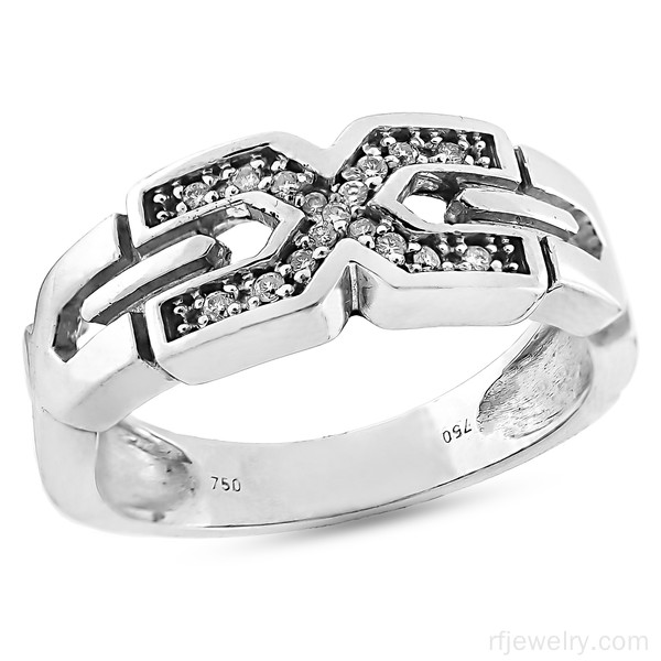 حلقه ست جواهر برليان - کد 13403