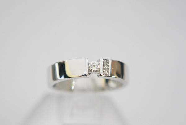 حلقه ست جواهر برليان - کد 13432