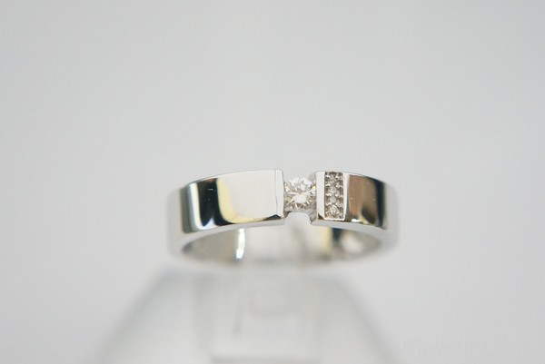 حلقه ست جواهر برليان - کد 13433