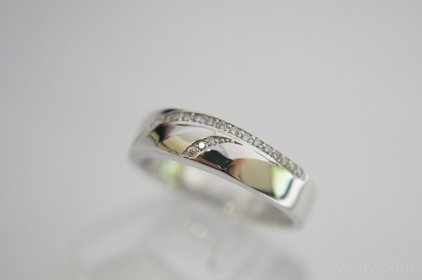 حلقه ست جواهر برليان - کد 13441