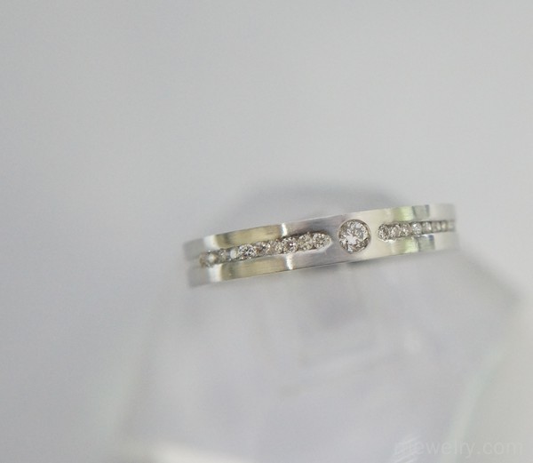 حلقه ست جواهر برليان - کد 13522