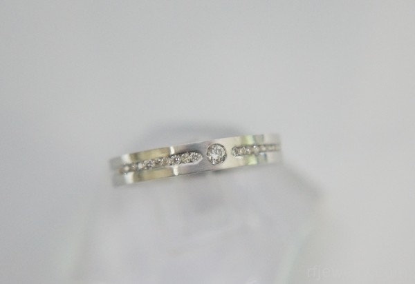 حلقه ست جواهر برليان - کد 13523