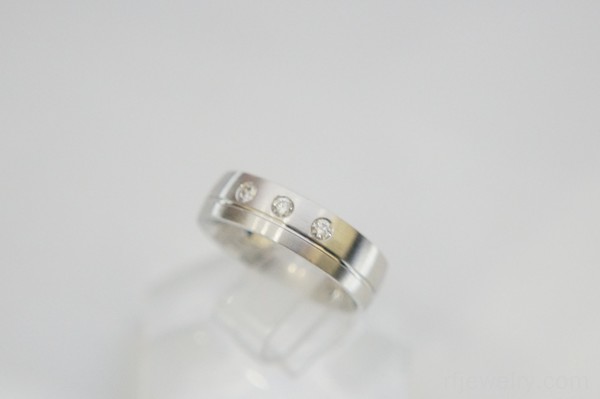 حلقه ست جواهر برليان - کد 13650