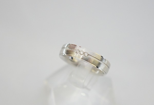 حلقه ست جواهر برليان - کد 13666