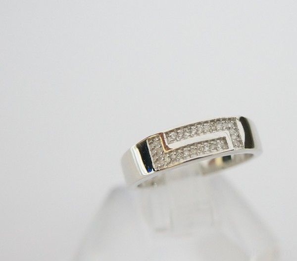 حلقه ست جواهر برليان - کد 13675