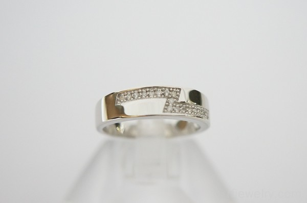 حلقه ست جواهر برليان - کد 13680