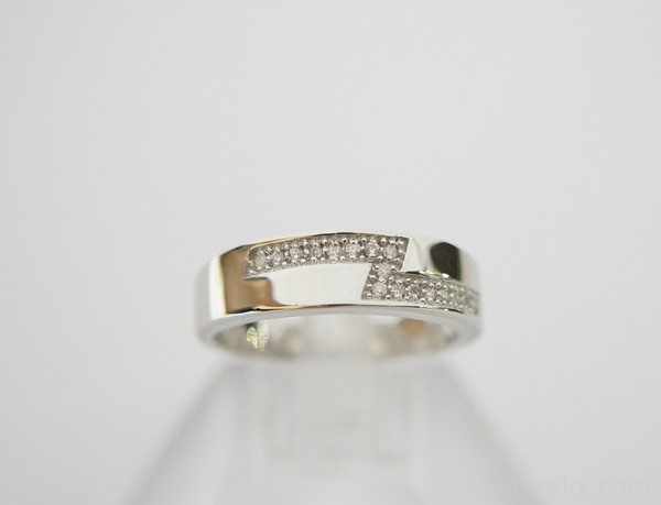 حلقه ست جواهر برليان - کد 13681