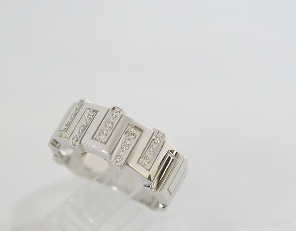 حلقه ست جواهر برليان - کد 13741