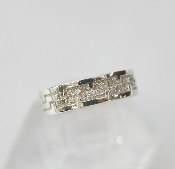 حلقه ست جواهر برليان - کد 13787