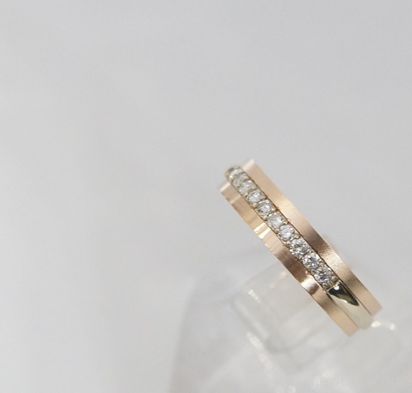 حلقه ست جواهر برليان - کد 13813