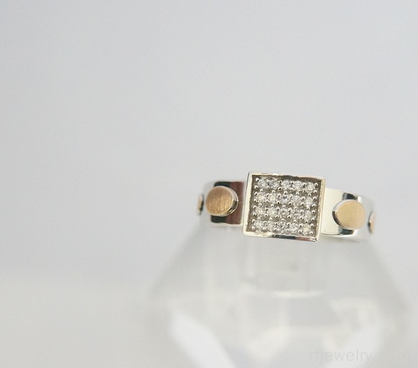 حلقه ست جواهر برليان - کد 13858