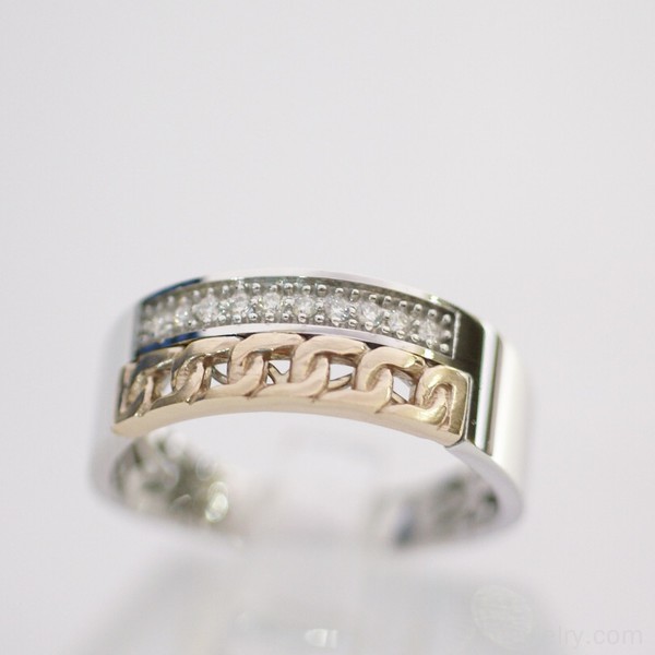 حلقه ست جواهر برليان - کد 14013